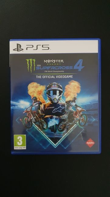 Monster Energy Supercross 4 PS5 - venda ou troca