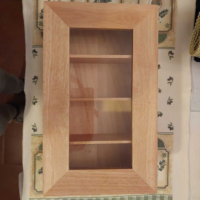 Drewniana skrzynka na herbatki  NOWA