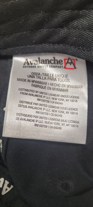 Czapka z daszkiem Avalanche