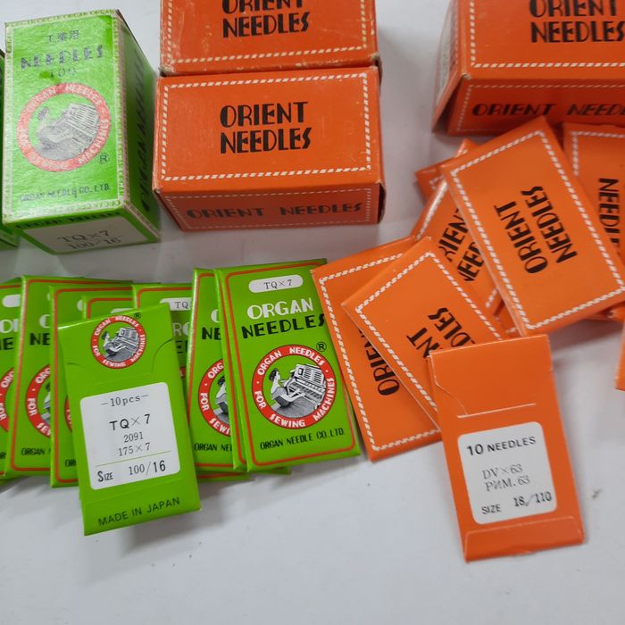 Японські голки  80-х років для промислових швейних машин