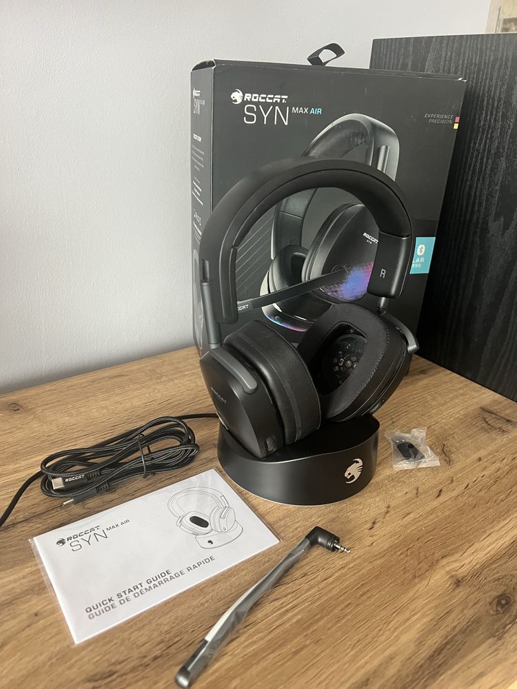 Słuchawki gamingowe Roccat Syn Max Air – jak nowe