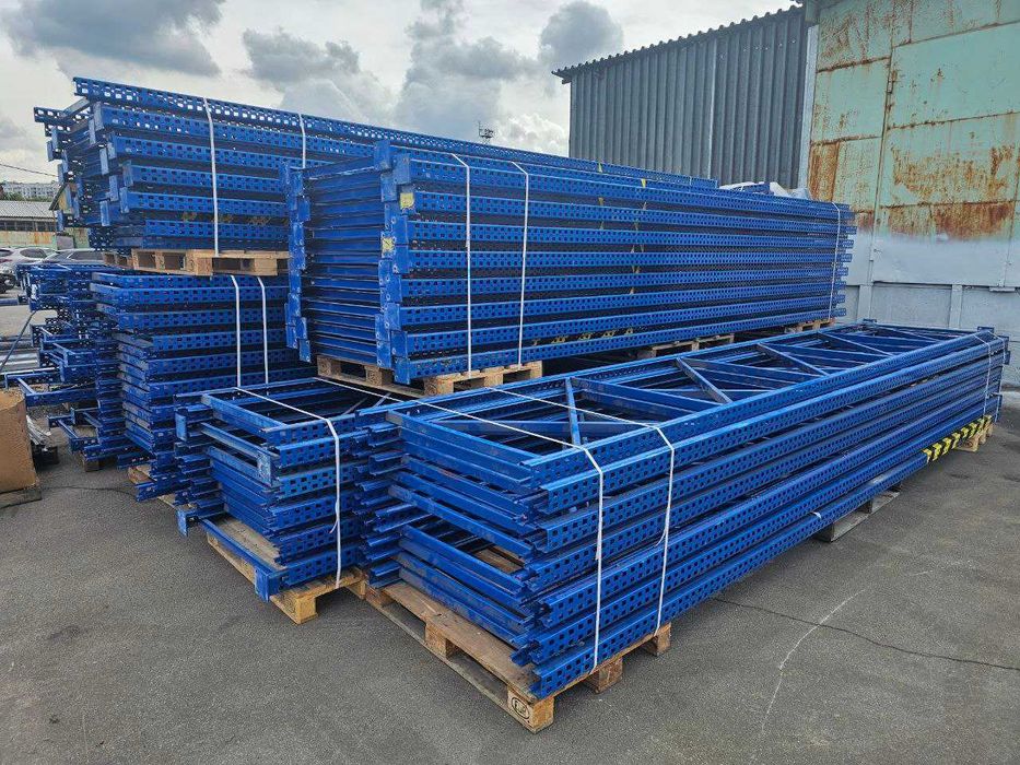 Паллетные стеллажи Рамы Траверсы в наличии новые и б/у
