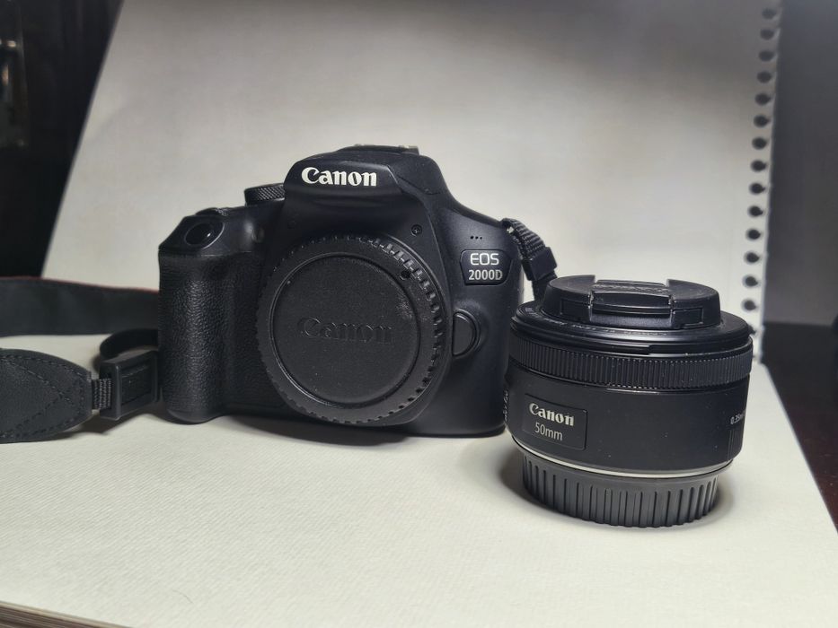 Cânon 2000D + kit completo