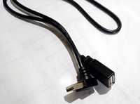 кабель USB папа-мама 70см и кабель USB- миниUSB 50см