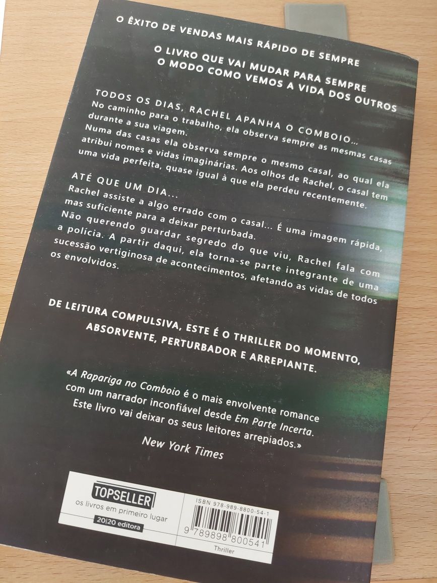 Livro A Rapariga No Comboio