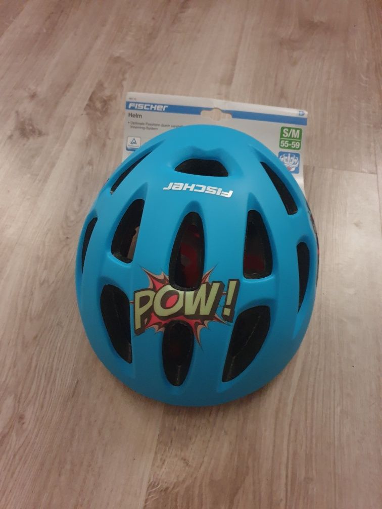 Kask rowerowy Fischer Comic,rozmiar S/M,55- 59