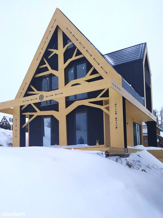 Nowy dom jednorodzinny z widokiem na Tatry, gm. Poronin