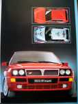 Lancia Delta HF Integrale 1992 / prospekt 22 str., IDEAŁ ! RABATY 10%