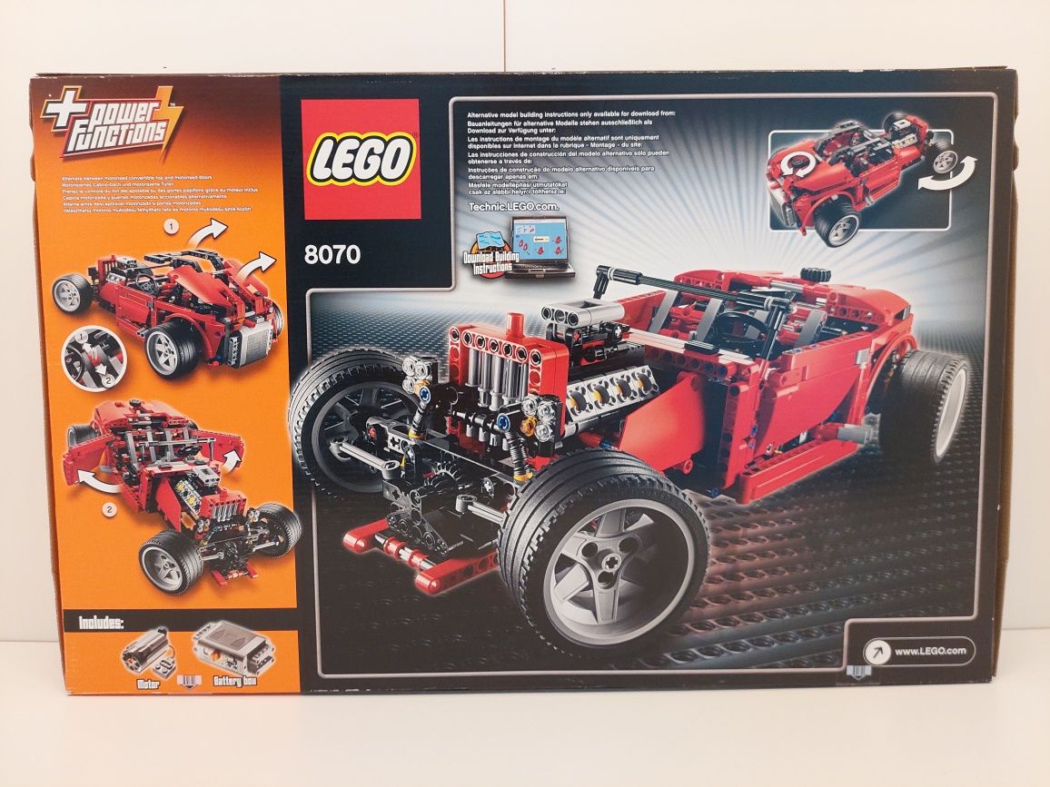 Nieotwarte Lego Technic 8070 Super Car