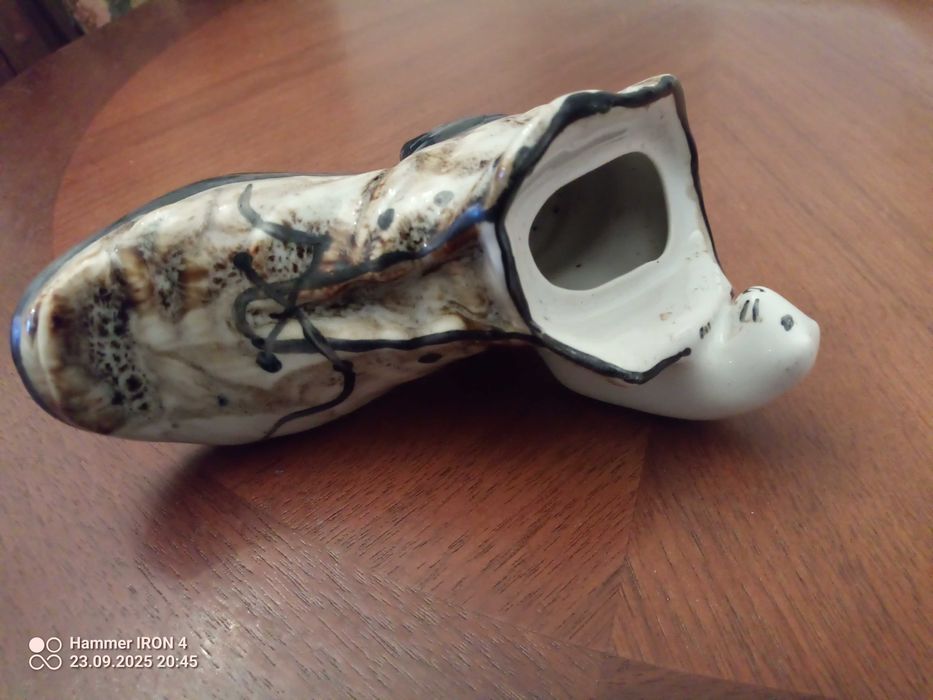 Steatyt Katowice Zagórski - Figurka -Mysz w bucie- sygnatura