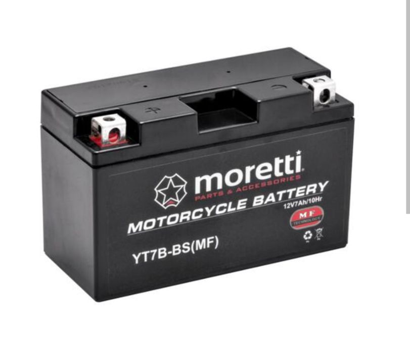 Akumulator żelowy 12V MT7B - BS AGM Moretti