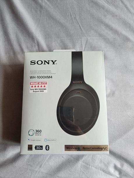 Słuchawki Sony WH-1000XM4 Czarne
