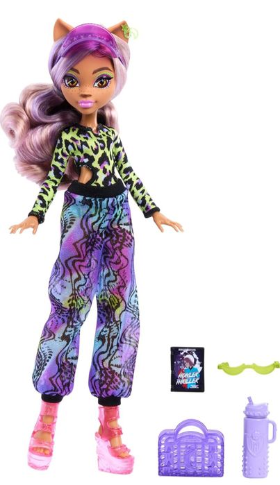Лялька Монстер Хай Клодін Вульф пляжна Monster High Clawdeen Wolf Doll