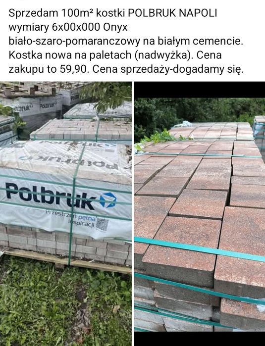 Kostka Polbruk Napoli 60m²