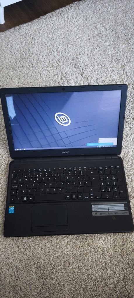 Acer Aspire E1-510 – 8 GB RAM | 512 GB SSD | Linux Mint  Pronto a usar