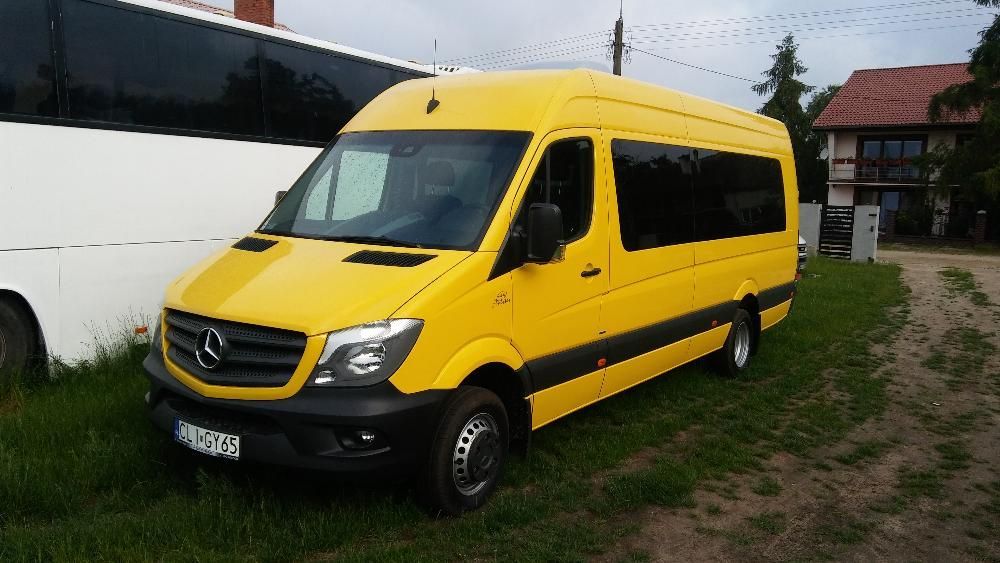 Wynajem BUS 19 + 1 miejsc ! Sprinter 519 Nowy ! Kujawsko-Pomorskie