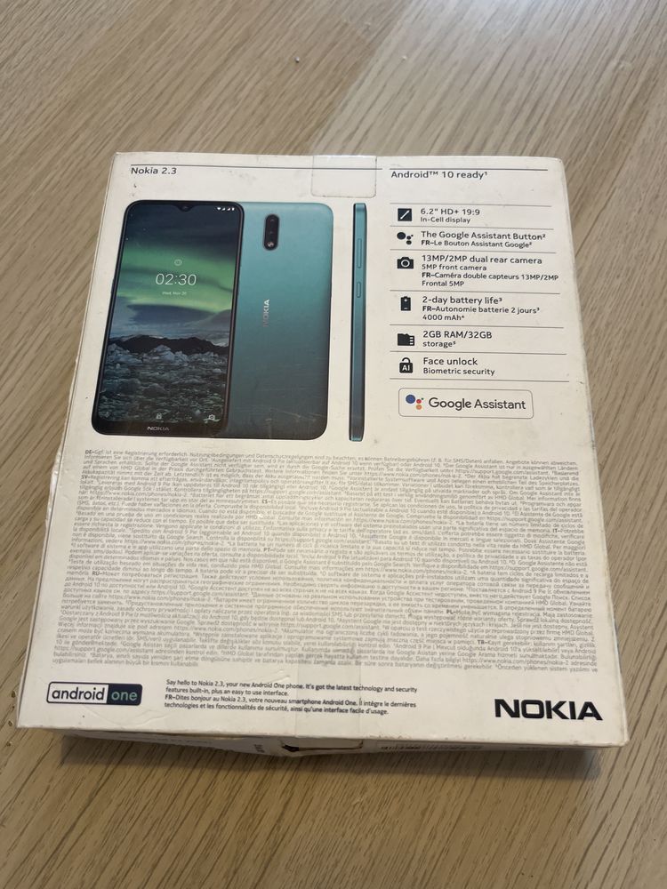 Smartfon Nokia 2.3 android one