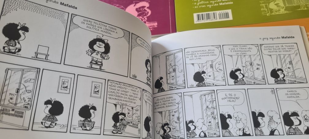 Mafalda coleção de 4 livros