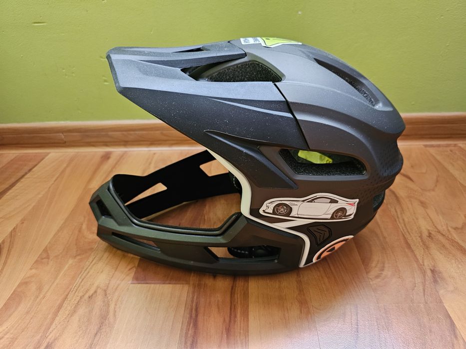 Kask rowerowy rozm. L + google.