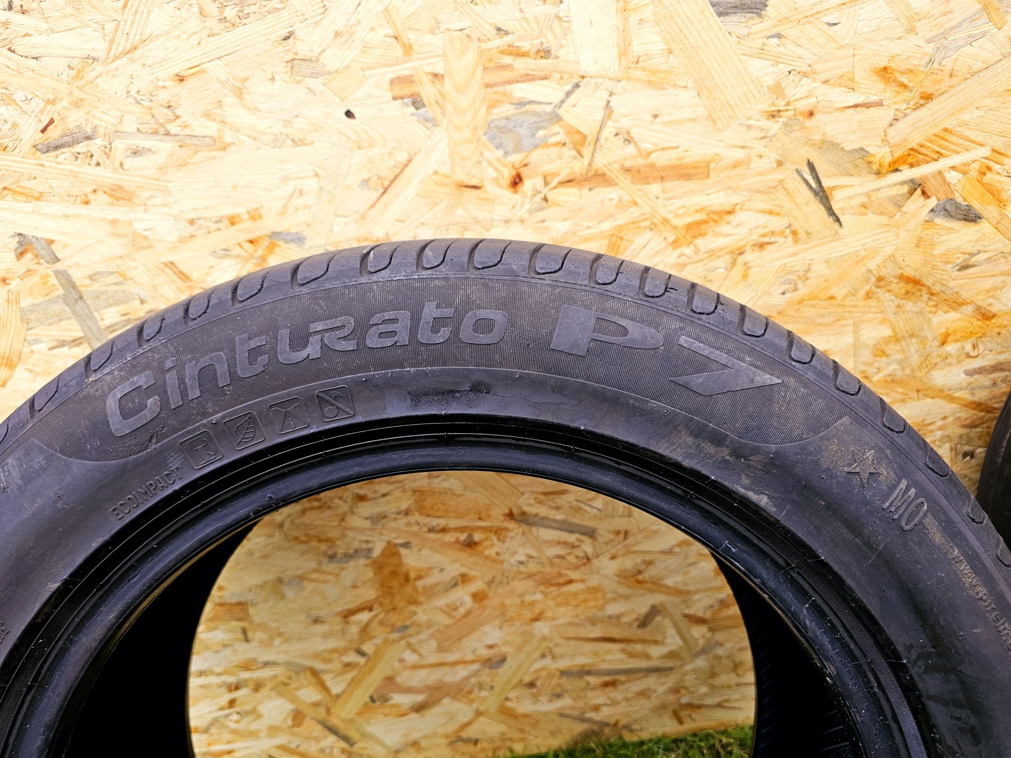 BDB Stan!!  225/55 r17 Pirelli Cinturato P7. 3017