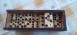 Jogo de dominó muito raro e muito antigo.