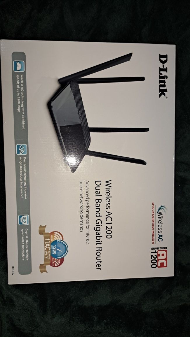 Router D-Link AC1200 model DIR-842