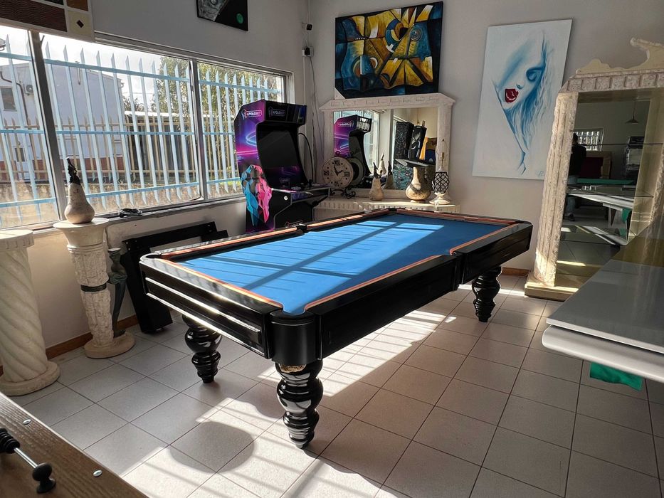Mesa de Bilhar / Snooker RESTAURADA