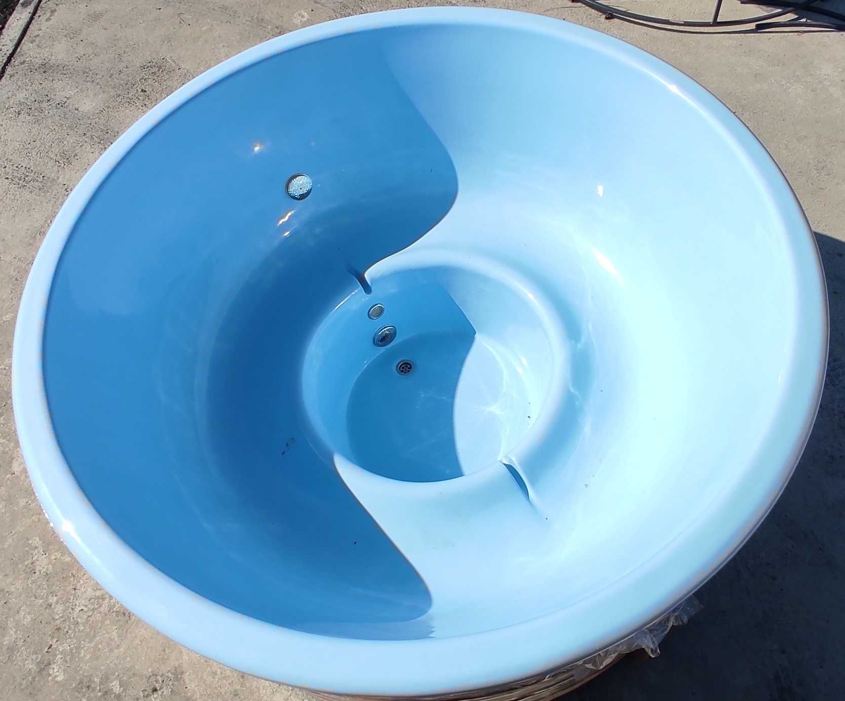 Balia ogrodowa niecka hot tub wanna 2m na stelażu NOWA