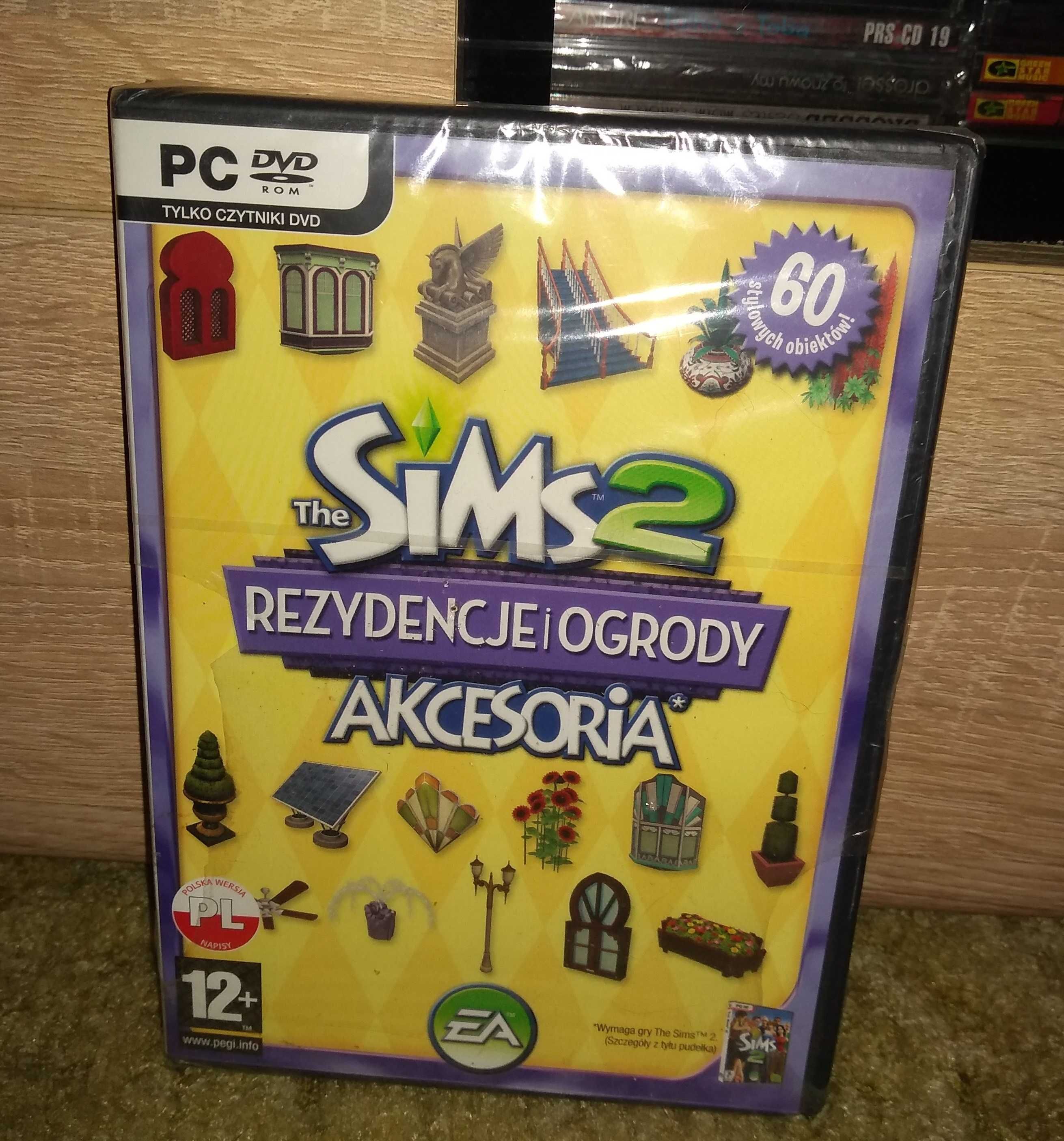 The Sims 2: Rezydencje i ogrody / PL /NOWA/ FOLIA