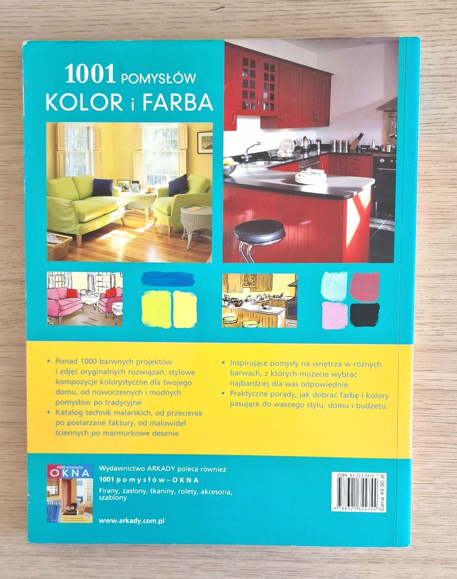 '1001 POMYSŁÓW Kolor i farba" Anne Justin