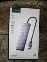 Хаб Ugreen CM512 (LAN/USB)