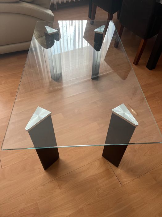 Stolik kawowy, szklany