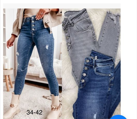 Jeansy elastyczne, spodnie dżinsy