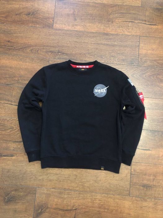 Свитшот альфа с колабой наса