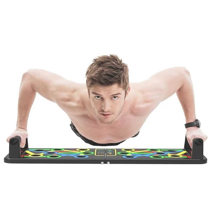 Deska uchwyty przyrząd do ćwiczeń robienia pompek 10w1