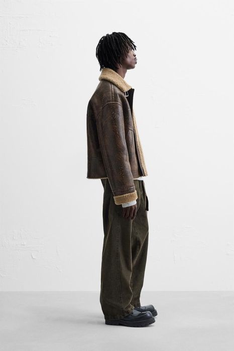 Дублёнка Zara|Acne Studios|Diesel|AllSaints|Alpha Industries|Guess|H&M