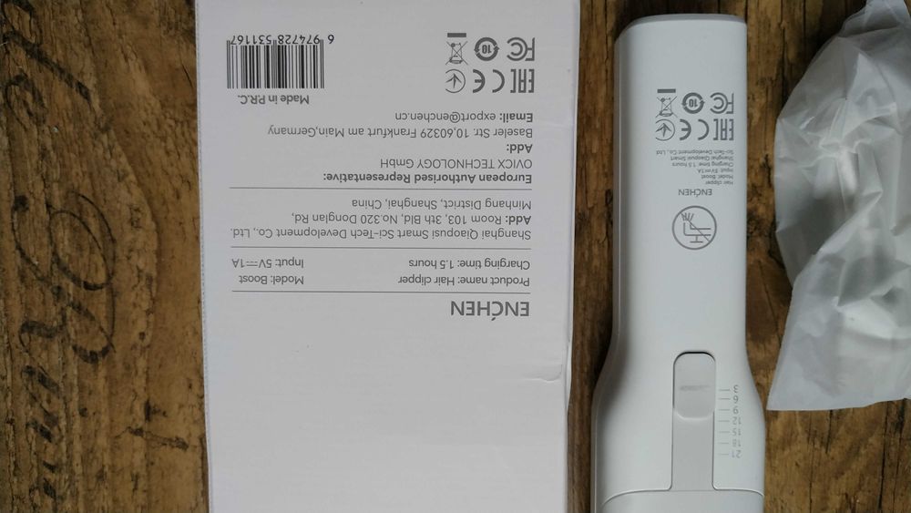 Триммер Машинка для стрижки волос Xiaomi Enchen Boost USB