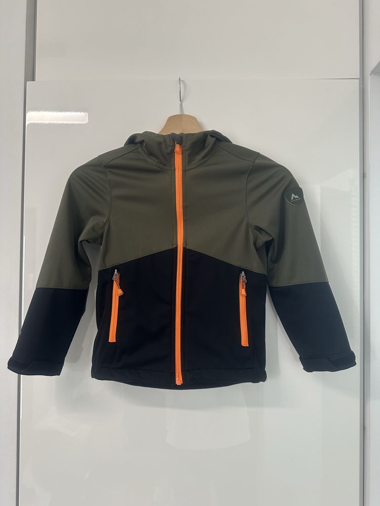 Kurtka chlopieca softshell McKinley Bennet VentMax 116cm