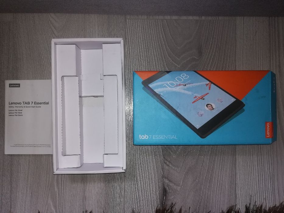 pudełko tablet LENOVO tab 7 ESSENTIAL pudełko papiery