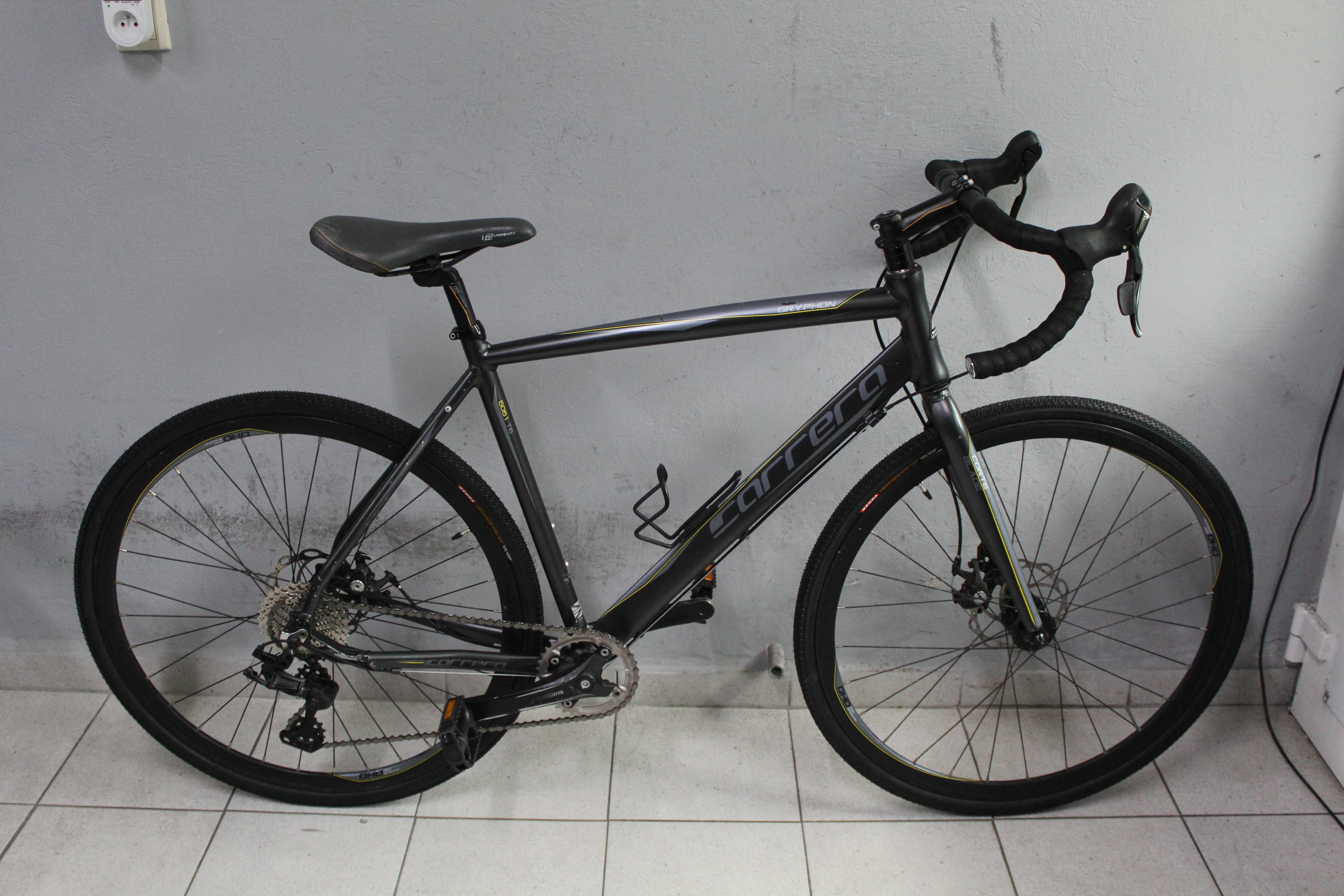Rower gravel CARRERA GRYPHON, Roz. 54 cm, Koła 28", Micro. Advent 1x10