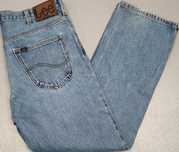 Wr) Lee Brooklyn Comfort oryginalne spodnie jeansowe Roz.36/30