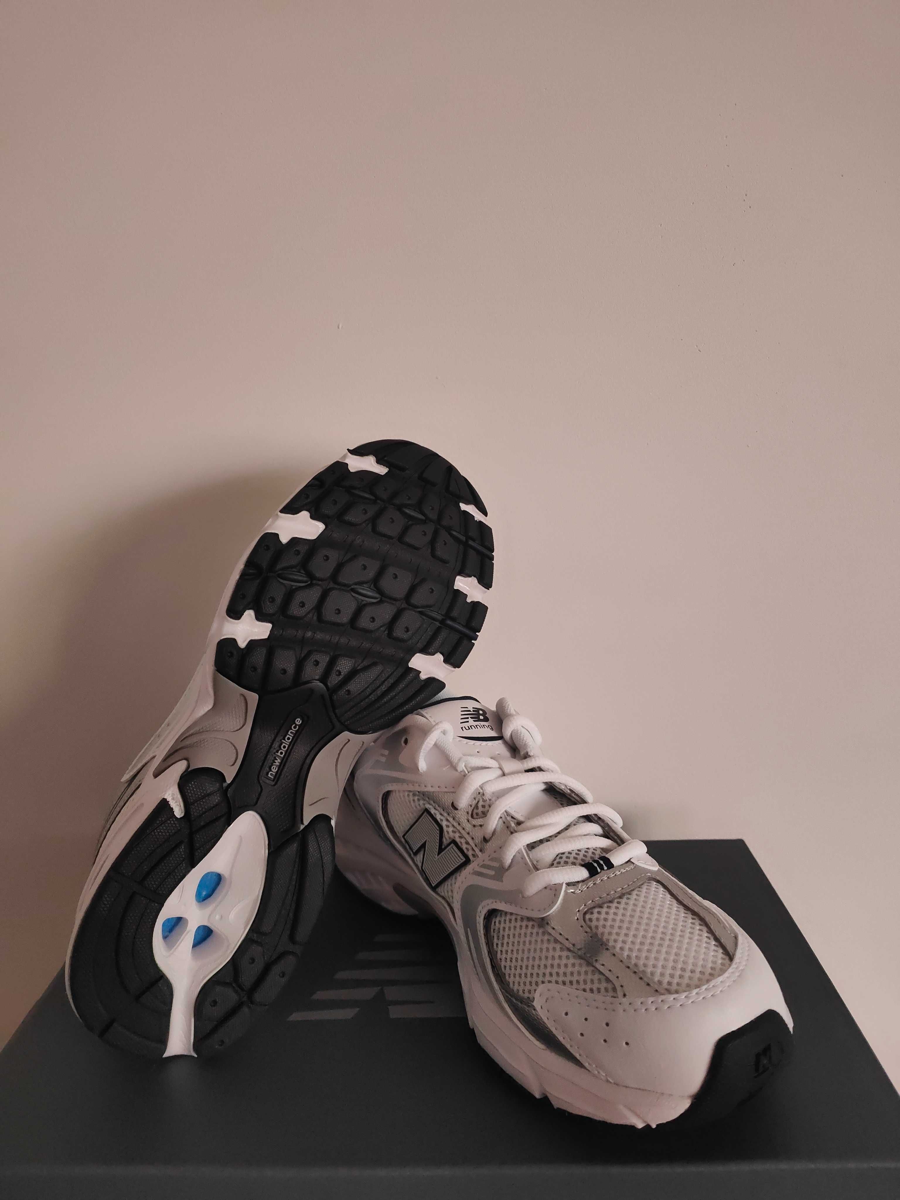 New Balance 530 biało-granatowe r. 38,5