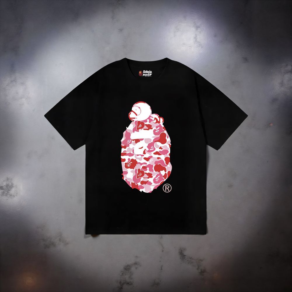 Мужская футболка  BAPE A Bathing APE  Baby Milo унисекс Бейп New Model