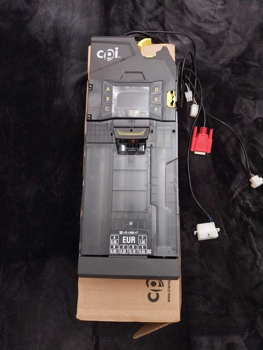 Moedeiro CPI Cashless Gryphon. Moedeiro de troco (NOVO) sem utilização