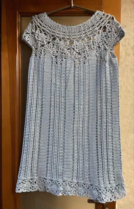 Жіночі вʼязані сверт та сукня