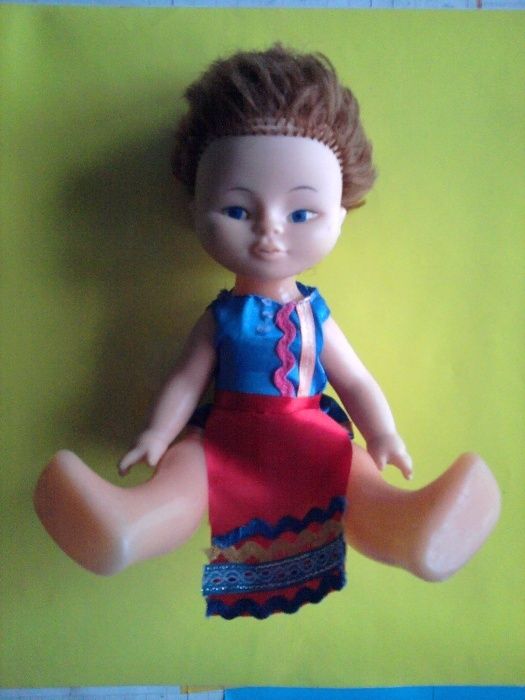 куколка-азиатка-27см рост-винтаж -редкая -коллекционная-