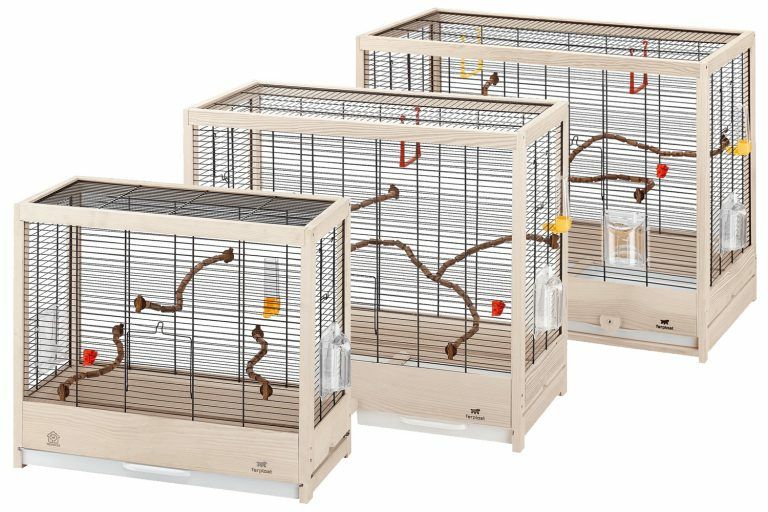 Клітка для птахів Gіulietta 4, 5, 6 Ferplast Дерев'яна клітка для птах