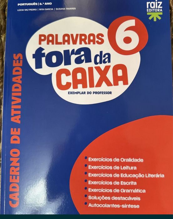 Dossiê do Professor Palavras Fora da Caixa 6.º ano