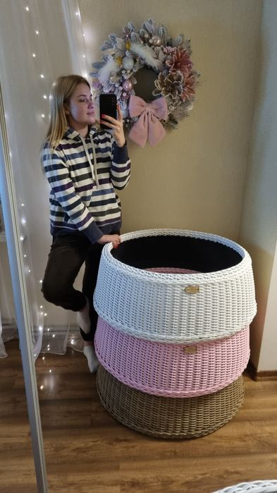 Спідничка під ялинку з ротангу