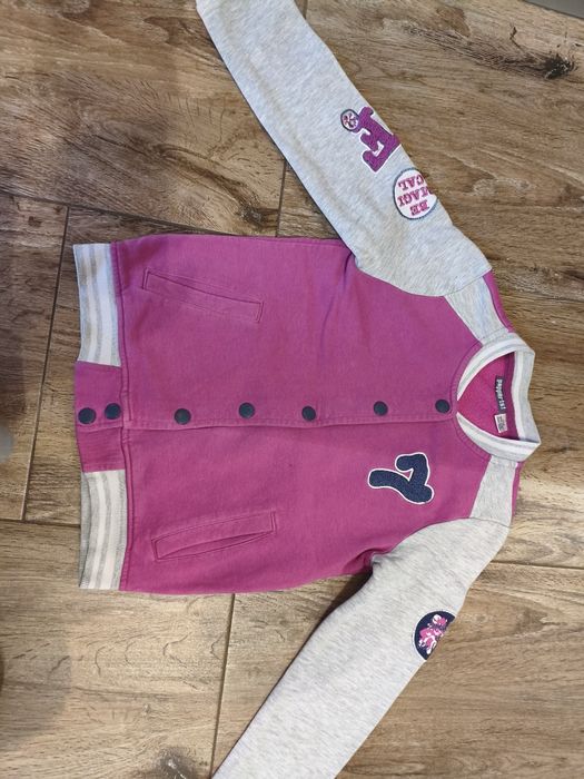 Zestaw dla dziewczynki bluzy dresy 128/134